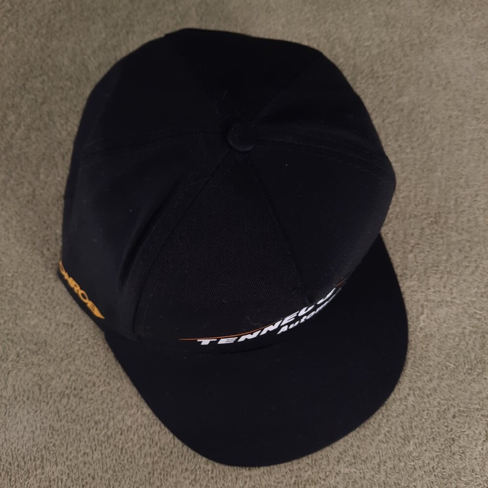 NEW Tenneco Automotive Black Snapback Hat Cap Adult Monroe Walker - Picture 4 of 8